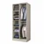 Hanah Home BA258 ormar 90 × 210 × 57,5 cm, peščana
