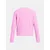 Under Armour Women‘s sweatshirt Rival Terry Crew Pink
