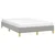 Vidaxl Posteljni okvir brez vzmetnice siv 120x190 cm blago