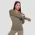 GymBeam Women‘s Pulse 1/2 Zip Running Sweatshirt Vetiver