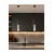 Opviq luster Alabaster 2869-1-19, LED 20 W, crni