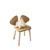Hanah Home Dečija stolica Mickey, 30x25x30 cm, Braon