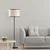 Opviq WAY 11613 Podna lampa, Crno-Bela