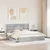 Krevet s od storage Siva Sonoma 180 x 200 cm Konstruirano drvo