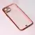 TELEMPIRE Maska za iPhone 14 Plus 6.7 Cirkon Camera providno-roze