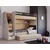 Hanah Home New Options Mm1.28.11.U1 krevet na sprat 256,4 × 190,9 × 100,8 cm, krem hrast