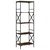 Regal za knjige s 5 razina boja hrasta 59 x 35 x 171 cm drveni