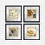 Wallity Set uramljenih slika CAM661977, 4 Dela
