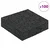 Gumenasti granulatni vanjski pod Crna 9 x 9 x 2 cm Guma