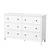 VEVOR Predalnik s 6 predali 396x1201x787 cm bel