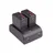 SWIT S-3602D | 2x2A DV charger compatible to Panasonic VBD/VBR/CGA series