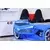 Hanah Home Dečiji krevet - auto 130x60??x235cm Crni