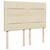 vidaXL vidaXL Box spring postelja z vzmetnico krem 140x200 cm blago, (21306562)