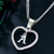 Ogrlica Slovo - H / Zlatna KP5191