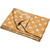 David Fussenegger DECO Plaid Grafik allover - srednje rjava