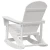 Adirondack ljuljačke 2 pcs Bijelo HDPE