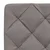 Vidaxl Postelja z vzmetnico taupe 100x200 cm blago