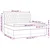 Vidaxl Box spring postelja z vzmetnico temno modra 200x200 cm žamet