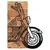 Wallity Zidna dekoracija Chopper 3, 42,5 x 58 cm, Crna