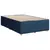 vidaXL vidaXL Box spring postelja z vzmetnico moder 120x200 cm blago, (21291587)