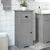 Vidaxl Kopalniška omarica BODO Grey 44x30x90 cm