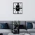 Wallity Zidni sat Unlined, 49x38 cm, Crni