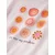 NAME IT Majica NMFVIBEKE pastelno rumena/roza/črna/bela