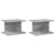 Noćni ormarić 2 pcs Siva Sonoma 40 x 30 x 25 cm