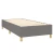 Greatstore Box spring postelja z vzmetnico temno siva 90x190 cm blago