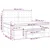 Vidaxl Box spring postelja z vzmetnico temno modra 200x200 cm žamet