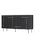 Hanah Home Konzola Line KB150, 150x75x35 cm, Antracit-srebrne boje