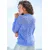 VIVANCE Pulover  modra