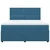 vidaXL vidaXL Box spring postelja z vzmetnico modra 180x200 cm žamet, (21306732)