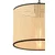 Opviq Luster Pie Hazeran, 25cmx25cm, Bež-crni