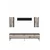 Hanah Home TV komoda Ilay, antracit / travertin / srebrna