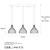 Opviq Luster Cafu-11566-1, 94x25x121 cm, Zlatne boje