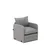 Atelier del Sofa Fotelja na rasklapanje Saga Single, 68 x 70 x 66 cm, Svetlosiva