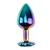 Diamond Heart Butt Plug Medium Chrome