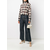 Victoria Victoria Beckham - checked funnel jumper - women - NEUTRALS