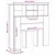 Vidaxl Posteljna glava Star les 100 x 19 x 103,5 cm Konstruiran les