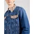 GUESS Prehodna jakna DILLON moder denim