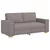 Dvosjed Kauč Taupe 180x78x84 cm Tkanina