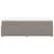 Vidaxl Box spring postelja z vzmetnico taupe 120x200 cm blago