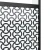 Staklena vrata Rezbarija Crna 102,5 x 2 x 205 cm Aluminij