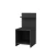 Hanah Home Noćni ormarić Ullman 35,6x72x37,4cm Antracit