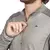 Siva muška majica dugih rukava za planinarenje MH550