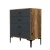 HANAH HOME Komoda Lizbon 536 Walnut Anthracite