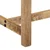 vidaXL Jedilna miza 110x55x75 cm trden mangov les