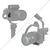 SmallRig Arca-Swiss Mount Plate za DJI RS 3 Mini 4195