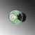 Opviq Zidna lampa Benek-15-14395, 15x18x15cm, IP20, Crna